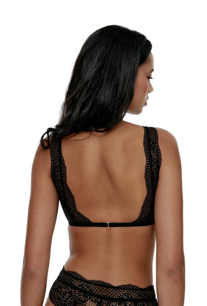 Body halter Jasper - Black-Black Limba