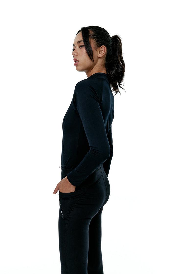 Body térmico deportivo Thermal Core - Black-Black Limba