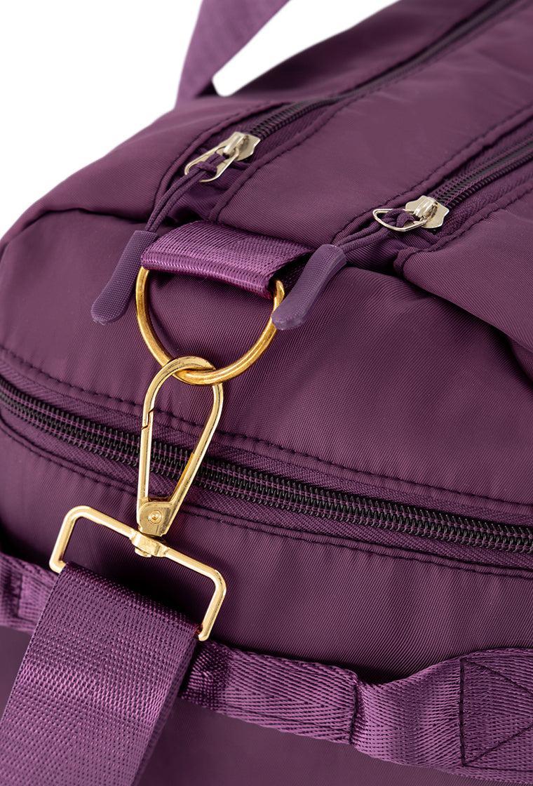 Bolsa deportiva Hoop - Plum-Black Limba