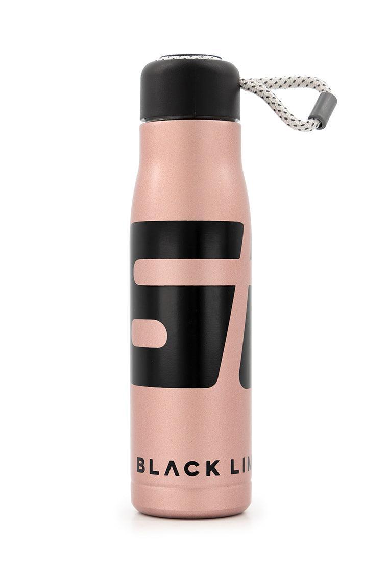 Botella termo PowerSip 550 ml - Soft pink-Black Limba