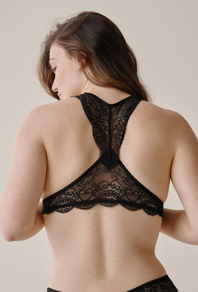 Bralette Brave Anaconda - Black-Black Limba