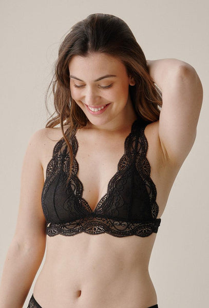 Bralette Brave Anaconda - Black-Black Limba