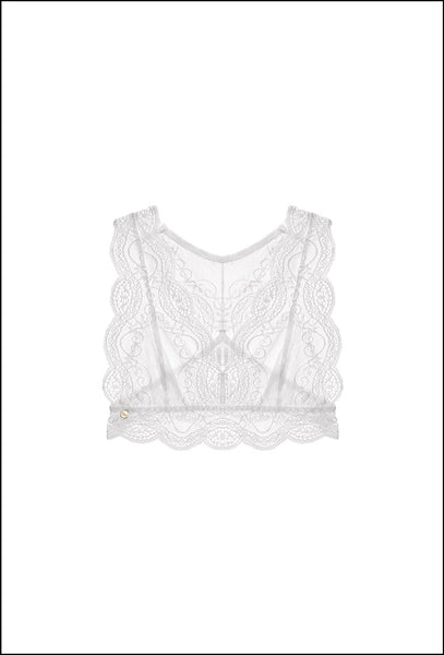 Bralette Brave Anaconda - Blanco-Black Limba