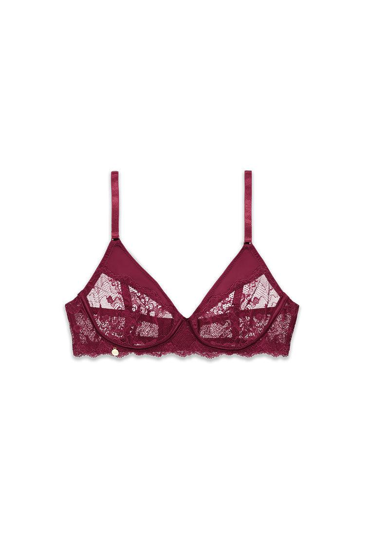 Bralette Falso aro Camille - Grape-Black Limba