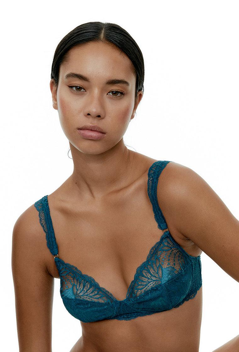 Bralette Falso aro Eleanor - Legion Blue-Black Limba