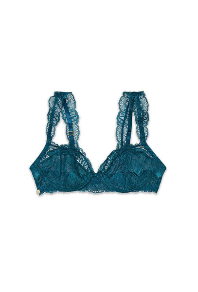 Bralette Falso aro Eleanor - Legion Blue-Black Limba