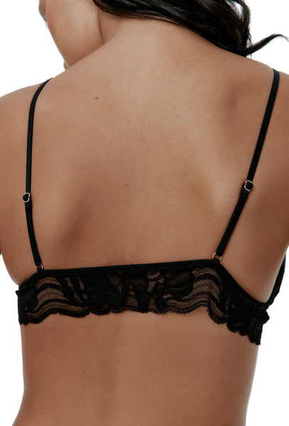 Bralette Triangular Mojave - Black-Black Limba