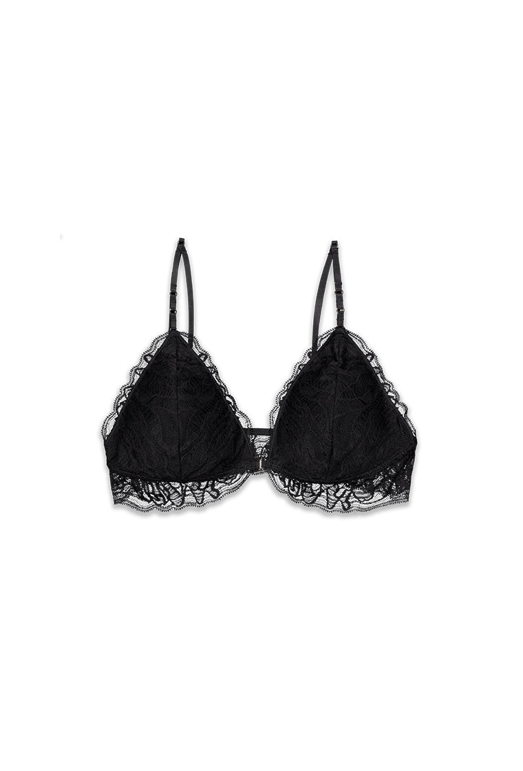 Bralette Triangular Mojave - Black-Black Limba