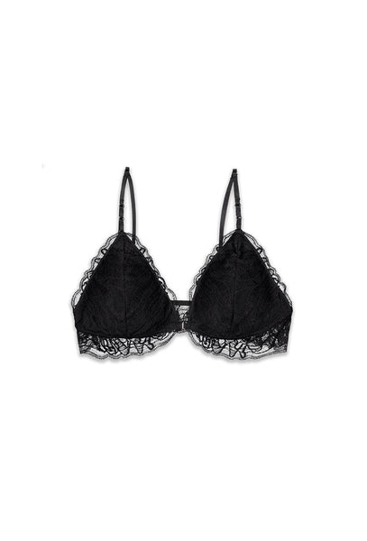 Bralette Triangular Mojave - Black-Black Limba