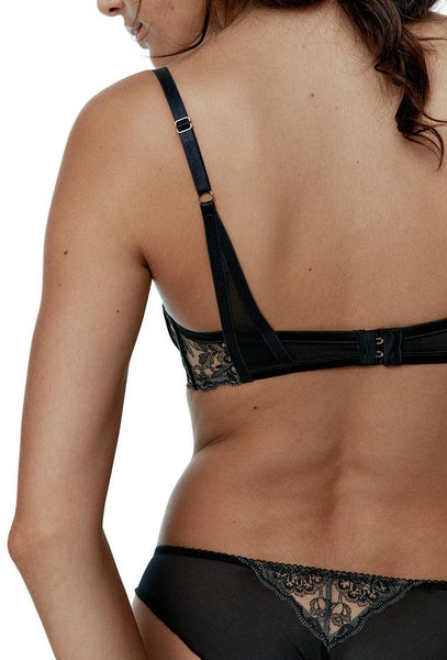 Bralette falso aro Dusk - Black-Black Limba