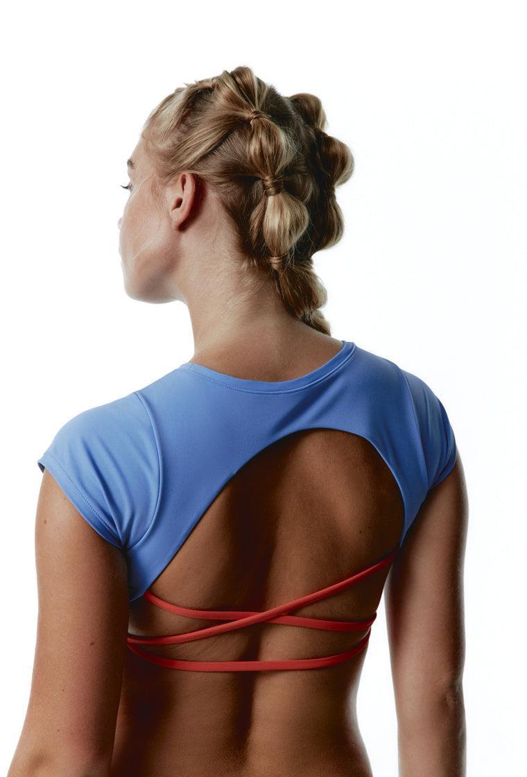 Conjunto deportivo Arc & Impulse - Persian jewel & Coral-Black Limba