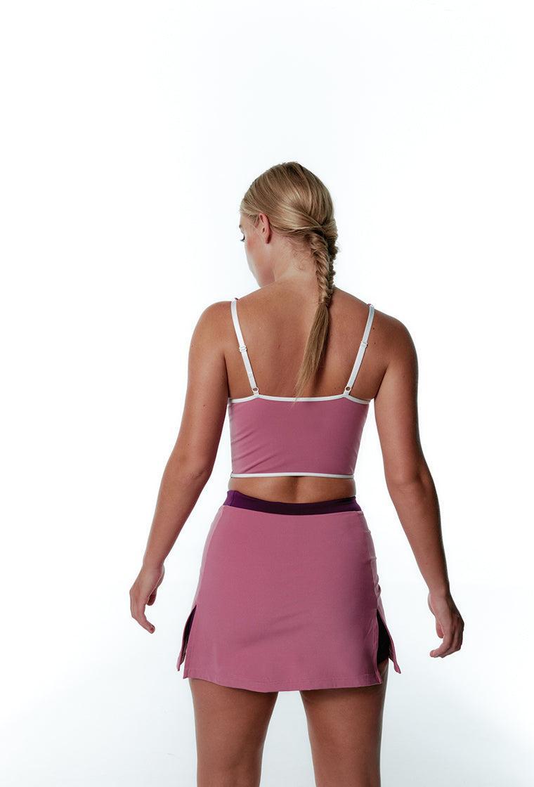 Conjunto deportivo CourtEdge & Power Play - Dusty rose & Cream-Black Limba