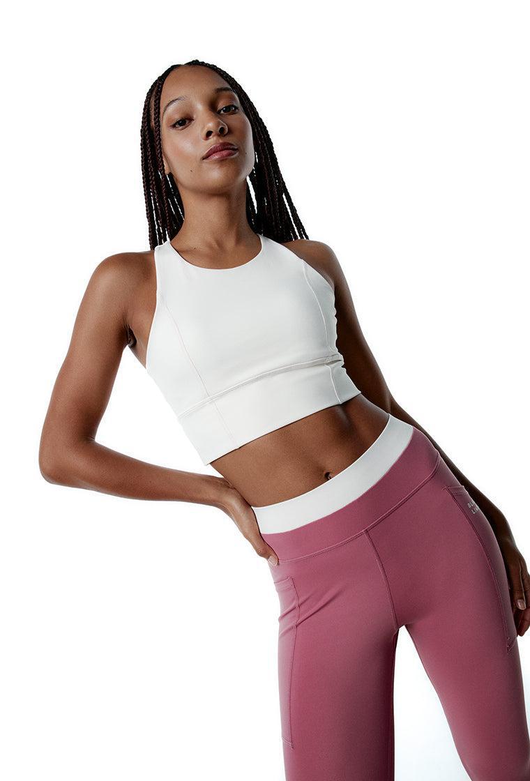 Conjunto deportivo Diardi & CourtEdge - Cream & Dusty rose-Black Limba