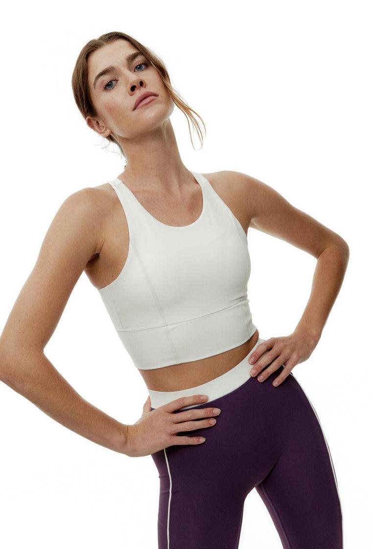 Conjunto deportivo Diardi & Karma - Cream & Midnight Plum-Black Limba