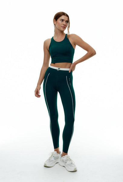 Conjunto deportivo Diardi & Streetflex - Teal & Cream-Black Limba