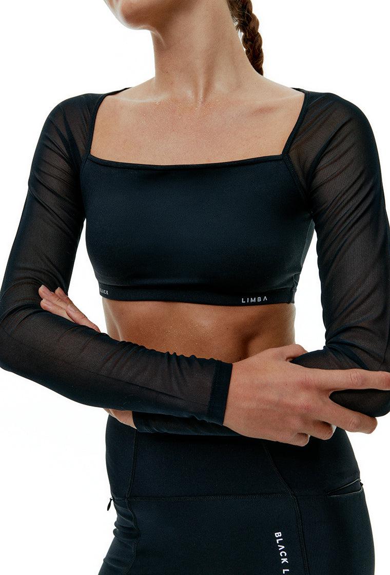 Conjunto deportivo Horizon & Skyline Mesh - Black-Black Limba