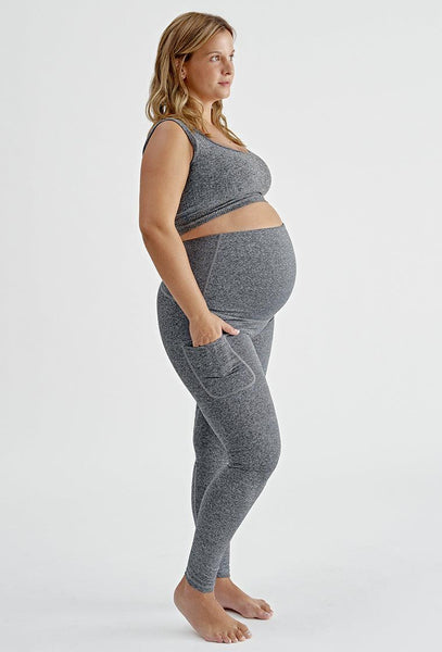 Legging Maternidad Ibai - Grey-Black Limba