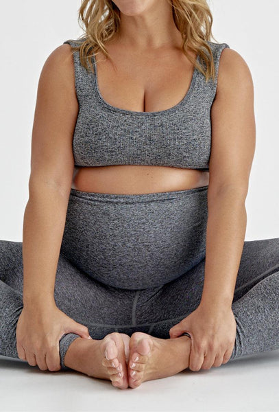 Legging Maternidad Ibai - Grey-Black Limba