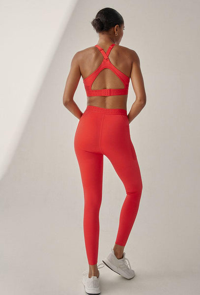 Legging Simone - Fire Red-Black Limba