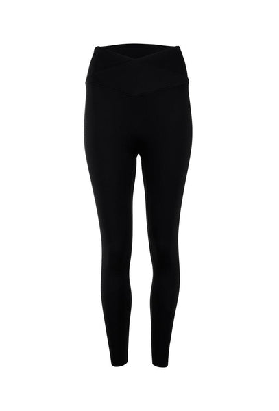 Legging deportivo Capri Rocket - Black-Black Limba