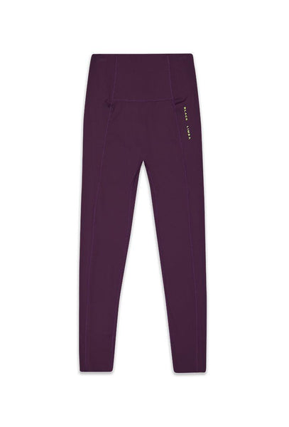 Legging deportivo Curve Line - Midnight Plum-Black Limba