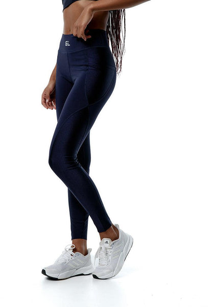 Legging deportivo LiftPower - Midnight blue-Black Limba