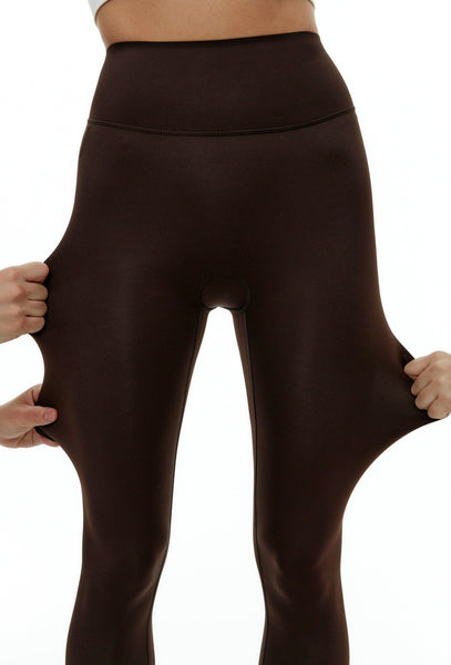 Legging deportivo One Size - Chocolate-Black Limba