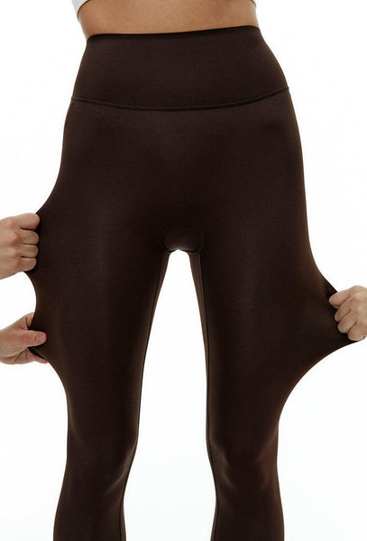 Legging deportivo One Size - Chocolate-Black Limba