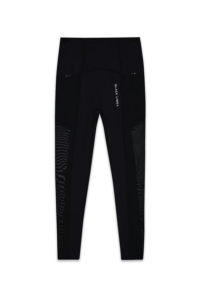 Legging deportivo Skyline Mesh - Black-Black Limba