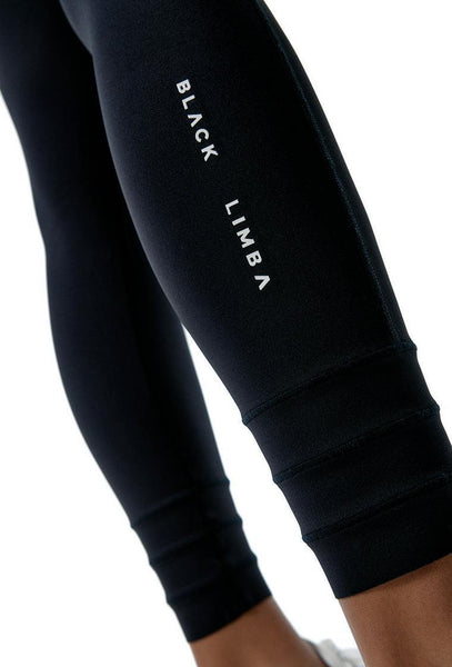 Legging deportivo bicolor Evolve - Black & Cream-Black Limba