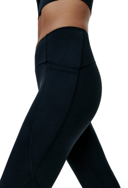 Legging deportivo compresivo Diardi - Black-Black Limba