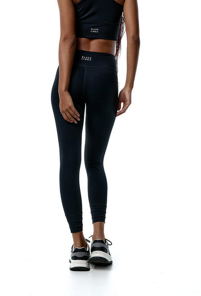 Legging deportivo compresivo Ica - Black-Black Limba