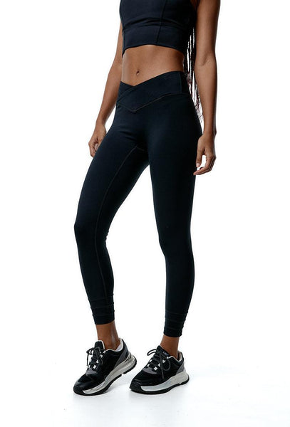 Legging deportivo compresivo Ica - Black-Black Limba