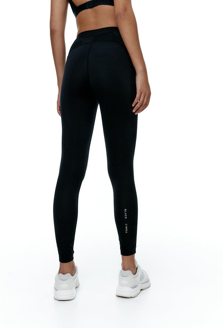 Legging térmico deportivo Artic Trek - Black-Black Limba