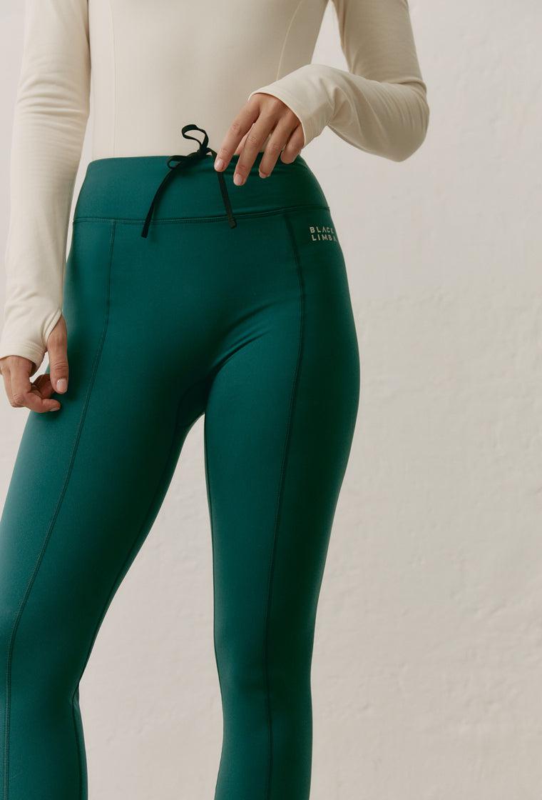 Legging térmico deportivo Power Tech - Teal-Black Limba