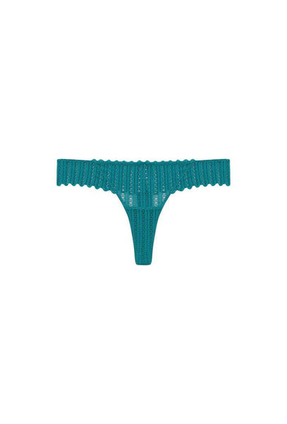 Tanga Masaya - Teal-Black Limba